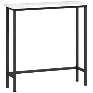 Homestar Konsolna miza 75x24x76 cm črna