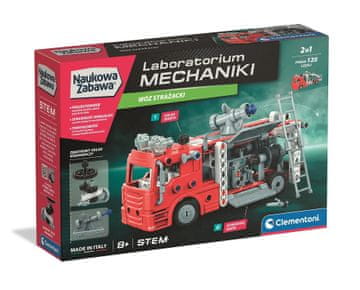 Clementoni Laboratorij za mehaniko. Gasilska enota