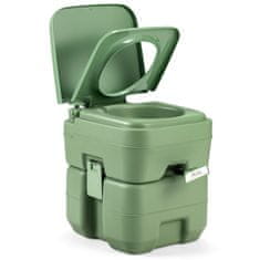 Costway Prenosna kamping stranišče 20L