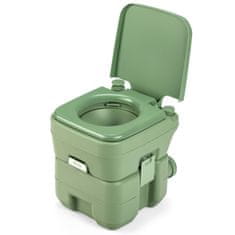 Costway Prenosna kamping stranišče 20L