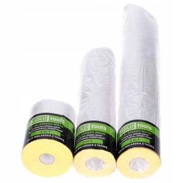 GO! Komplet zaščitnih folij SPEEDY MASK, 3 kosi - 73 m (30 cm, 140 cm, 270 cm)