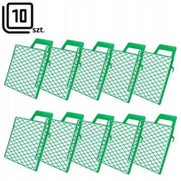 GO! ZELENA slikarska mreža 26,5 cm x 28,5 cm (10 kosov)