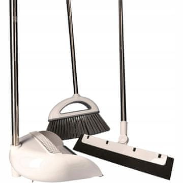 3-delni komplet za čiščenje 41,5*24,5*10 cm Bela