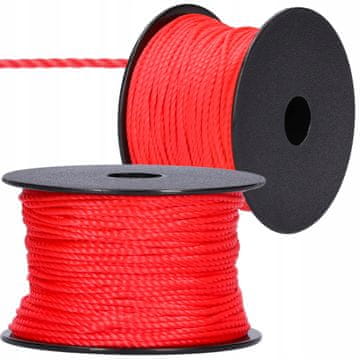 GO! Zidarska vrvica 50m x 2mm RDEČA