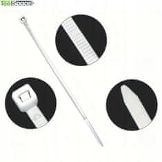 Avtomobilska kabelska vezica BELA 100 x 2,5 mm