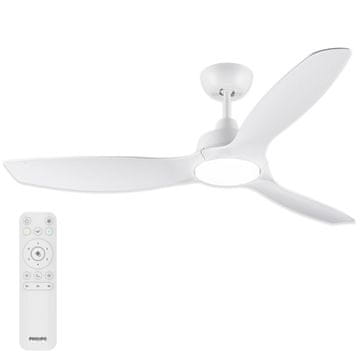 Northix Stropna ventilatorska svetilka 132 cm, zatemnljiva LED, daljinski upravljalnik