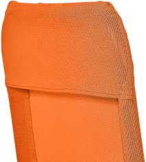 Inlea vrtni ležalnik SOLIS - oranžen