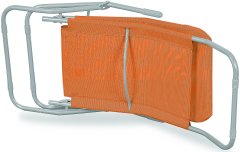 Inlea vrtni ležalnik SOLIS - oranžen