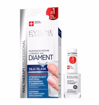 shumee Eveline Nail Therapy Diamond - balzam za utrjevanje diamantov 12 ml