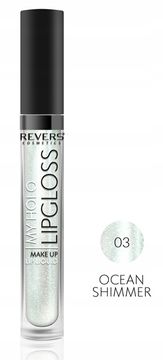 REVERS Revers MY HOLO sijaj za ustnice 03 Ocean Shimmer holografski sijaj za ustnice 4 ml
