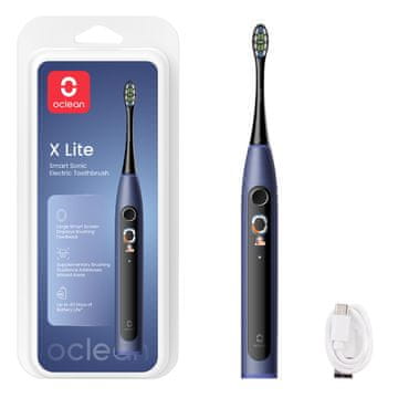 Oclean X Lite modra električna zobna ščetka (6970810555974)