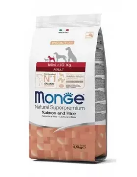 shumee Monge Specialty Line Mini losos z rižem 2,5 kg