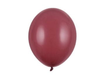 shumee Močni lateks baloni, bordo, pastelno rjavi, 30 cm, 50 kosov.