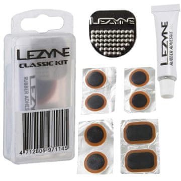 shumee Komplet za popravilo koles Lezyne Classic Kit z 8 krpicami