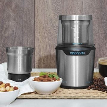 Cecotec Mlinček za kavo TitanMill 300 DuoClean