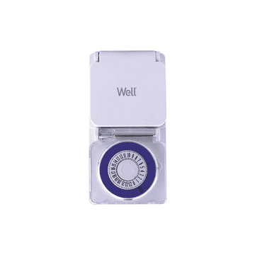 Well Timer analogni 03WL, 24H/15min, 16A, 3680W, IP44, bela barva