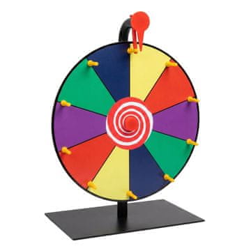 Northix Nagradno kolo s stojalom, večbarvno, premer 30 cm