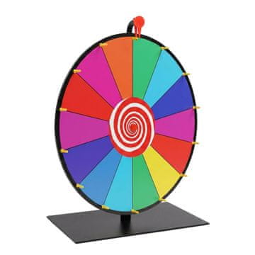 Northix Nagradno kolo s stojalom, 60 cm – večbarvno