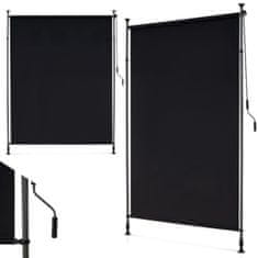 Northix Zložljiva navpična senčnik za teraso, ročica, 150 cm