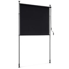 Northix Zložljiva zunanja rolo senčila, ročica, 150 cm, 220–310 cm
