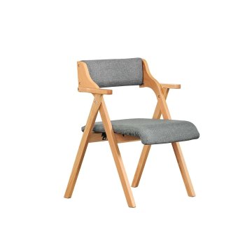 SoBuy Jedilni stol, zložljiv, 61,5x56x77,6 cm, siva