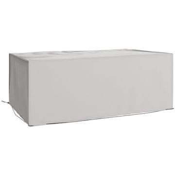 Homestar Prevleka za vrtno pohištvo 210x140x80 cm siva