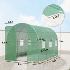 Homestar Toplar 200x300x200 cm Zelen