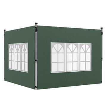 Homestar Komplet stranskih panelov Pavilion 2 kosa 295x195 cm zelena