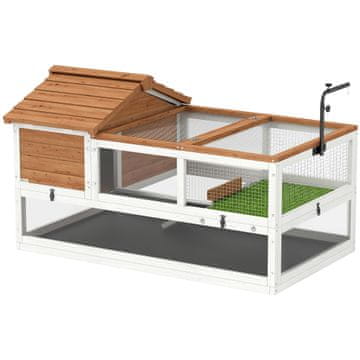 Homestar Tortoise House 2-nivojski ograja 116x70,5x69,5 cm oranž