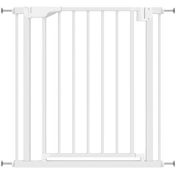 Homestar Otroška varnostna vrata 76-82x76 cm Bela