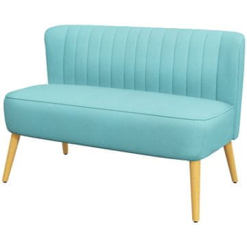 Homestar Dvosedna kavč 117x56,5x77 cm zelene barve