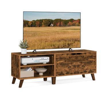 Songmics TV omarica, 140x40x45 cm, rjava