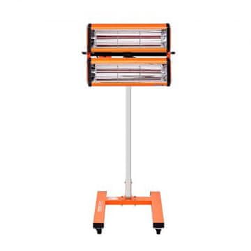 VEVOR Infrardeča sušilna svetilka 2A 665x605x1501 mm 2200W nastavljiva