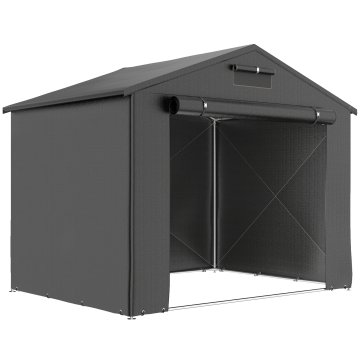 Homestar Garaža za šotor 247x180x202 cm temno siva