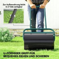 Homestar Valjar za travo 58x32,5x113 cm Zelen jeklo