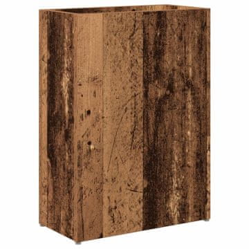 Vidaxl Stojalo za dežnik Star les 40 x 20 x 55,5 cm Konstruiran les