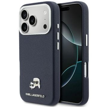 Karl Lagerfeld OVITEK KARL LAGERFELD Z GLAVO KARL & CHOUPETTE IZ SAFFIANO ZA IPHONE 17 PRO