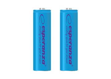 0.00023 Akumulatorske baterije Esperanza Ni-Mh Aa 2000Mah 2Pcs. Modra