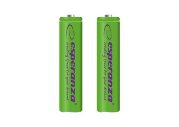 0.00023 Akumulatorske baterije Esperanza Ni-Mh Aaa 1000 Mah 2Pcs. zelena