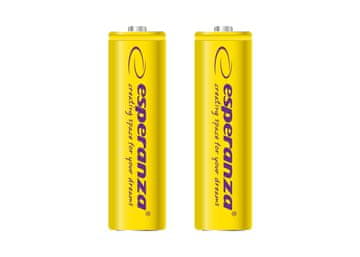 151 Akumulatorske baterije Esperanza Ni-Mh Aa 2000Mah 2Pcs. Rumena