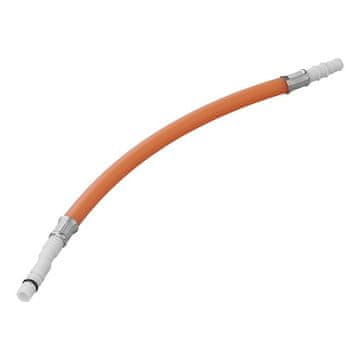 Northix Priključek za gibko cev, 25 cm, rdeč