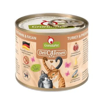 GranataPet GRANATAPET DeliCATessen pureća i fazanova poslastica za mačke - mokra hrana - 200g
