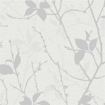 slomart Tapeta WALLPAPER 122433 BELLE WHITE/SILVER