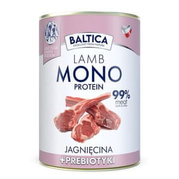 slomart BALTICA Nutraceutic Janjetina Mono - mokra hrana za pse, 400g