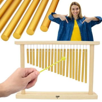 slomart V-TONE CH20 Vjetrozvonce - Drvene cijevi