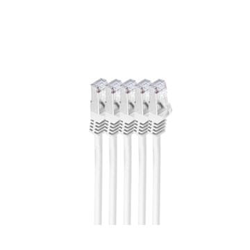 slomart shiverpeaks BS75515-W-SET5 Cat7 S/FTP Mrežni Kabel (5m, 5 kom)
