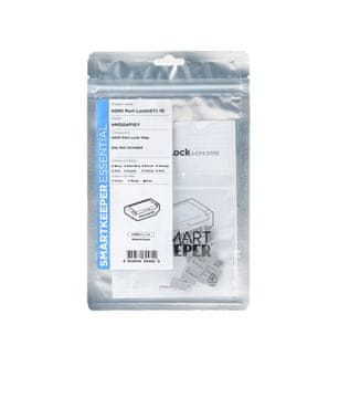 slomart Smartkeeper HMD04P1GY Blokator HDMI priključka Siva, 10 komada