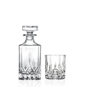 slomart SET WHISKEY ČAŠA I DEKANTERA, 6 komada