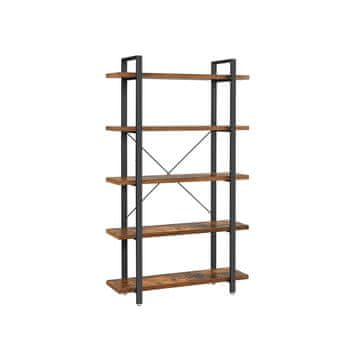 Songmics Knjigarna 33.5x105x177.5 cm rjava