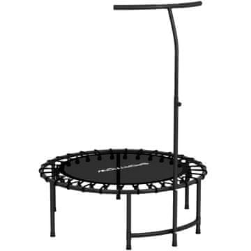 Homestar Fitness trampolin z nastavljivim ročajem 102x116-132 cm črna